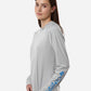 Columbia T-Shirts Columbia - Womens PFG Tidal Tee™ Hooded Long Sleeve (Sleeve Logo)