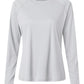 Columbia T-Shirts S / Cool Grey/Vivid Blue Columbia - Women’s PFG Tidal Tee™ II Long Sleeve Shirt (Sleeve Logo)