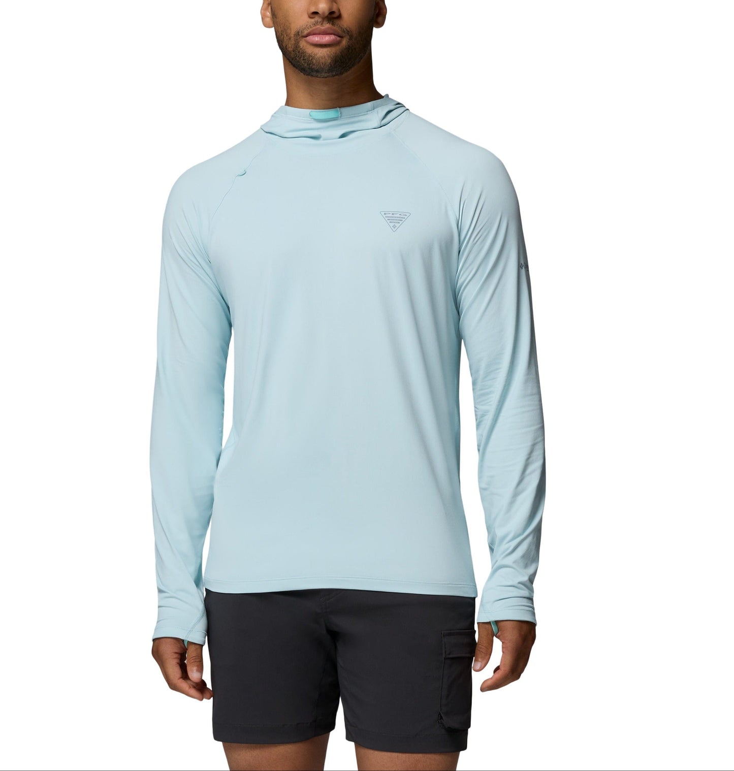 Columbia T-Shirts S / Marine Light Columbia - Men's PFG Wild Cast™ Sun Hoodie