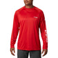 Columbia T-shirts S / Red Spark/White Columbia - Men's PFG Terminal Tackle™ Long Sleeve Shirt