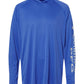 Columbia T-Shirts S / Vivid Blue/Cool Grey Columbia - Men's PFG Terminal Tackle™ Hoodie (Sleeve Logo)