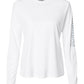 Columbia T-Shirts S / White/Cirrus Grey Columbia - Women’s PFG Tidal Tee™ II Long Sleeve Shirt (Sleeve Logo)