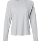 Columbia T-Shirts XS / Cool Grey/Vivid Blue Columbia - Womens PFG Tidal Tee™ Hooded Long Sleeve (Sleeve Logo)