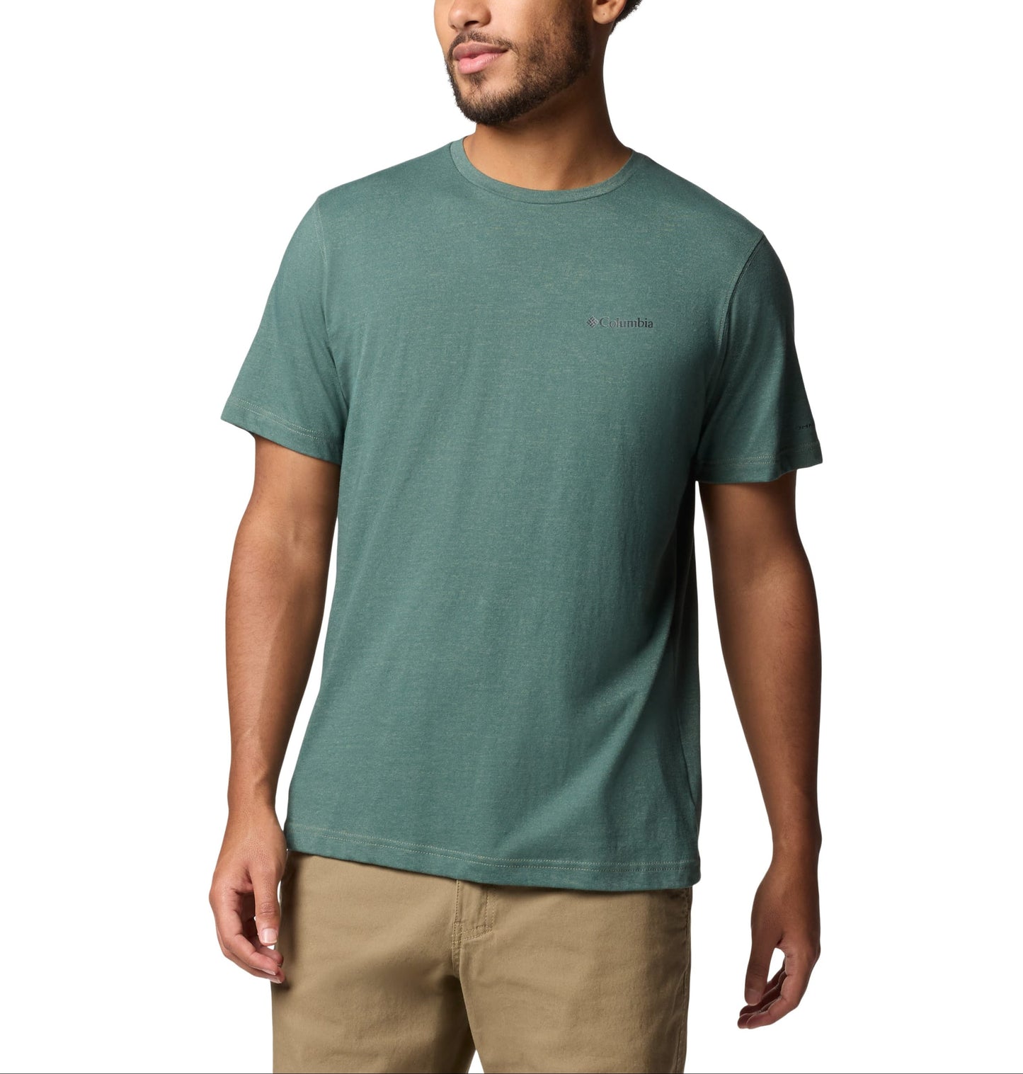 Columbia T-Shirts XS / Stone Green Heather Columbia - Men's Thistletown Hills™ Short Sleeve Tee