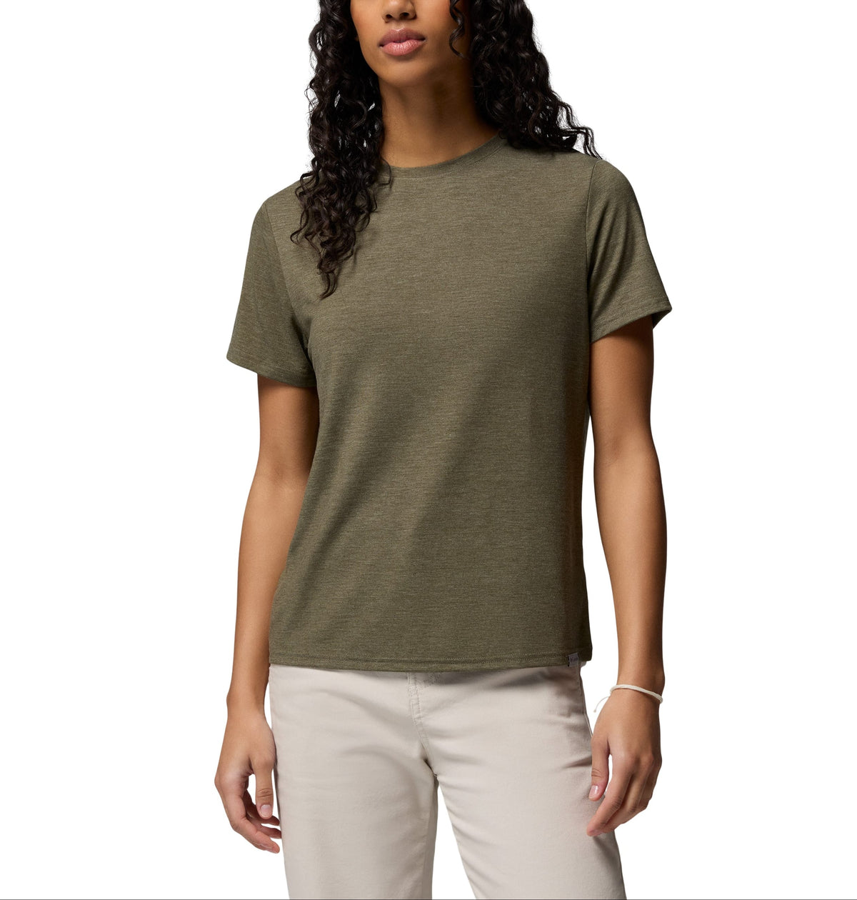 Columbia T-Shirts XS / Stone Green Heather Columbia - Women's CSC Soft Stretch Short Sleeve T-Shirt