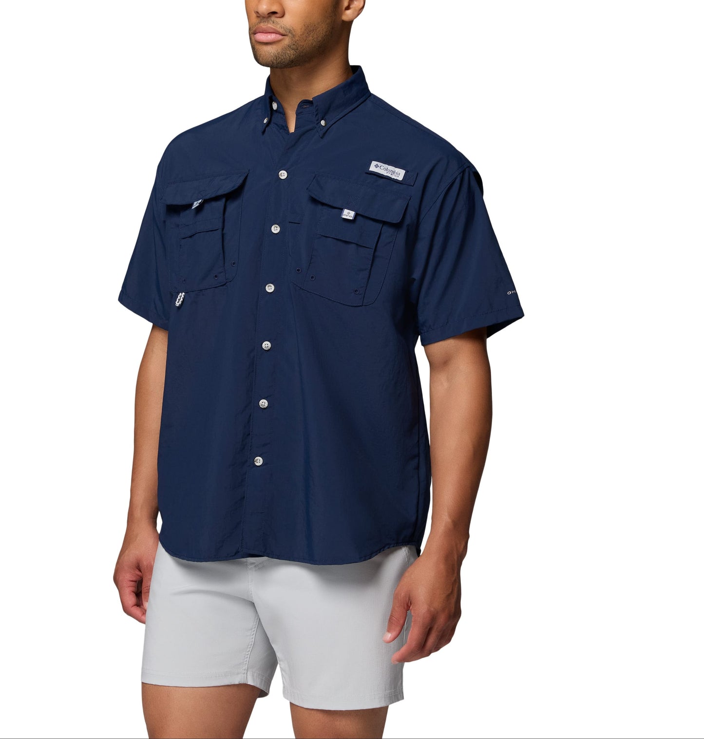 Columbia Woven Shirts XS / Collegiate Navy Columbia - Men's PFG Bahama™ Short Sleeve Shirt