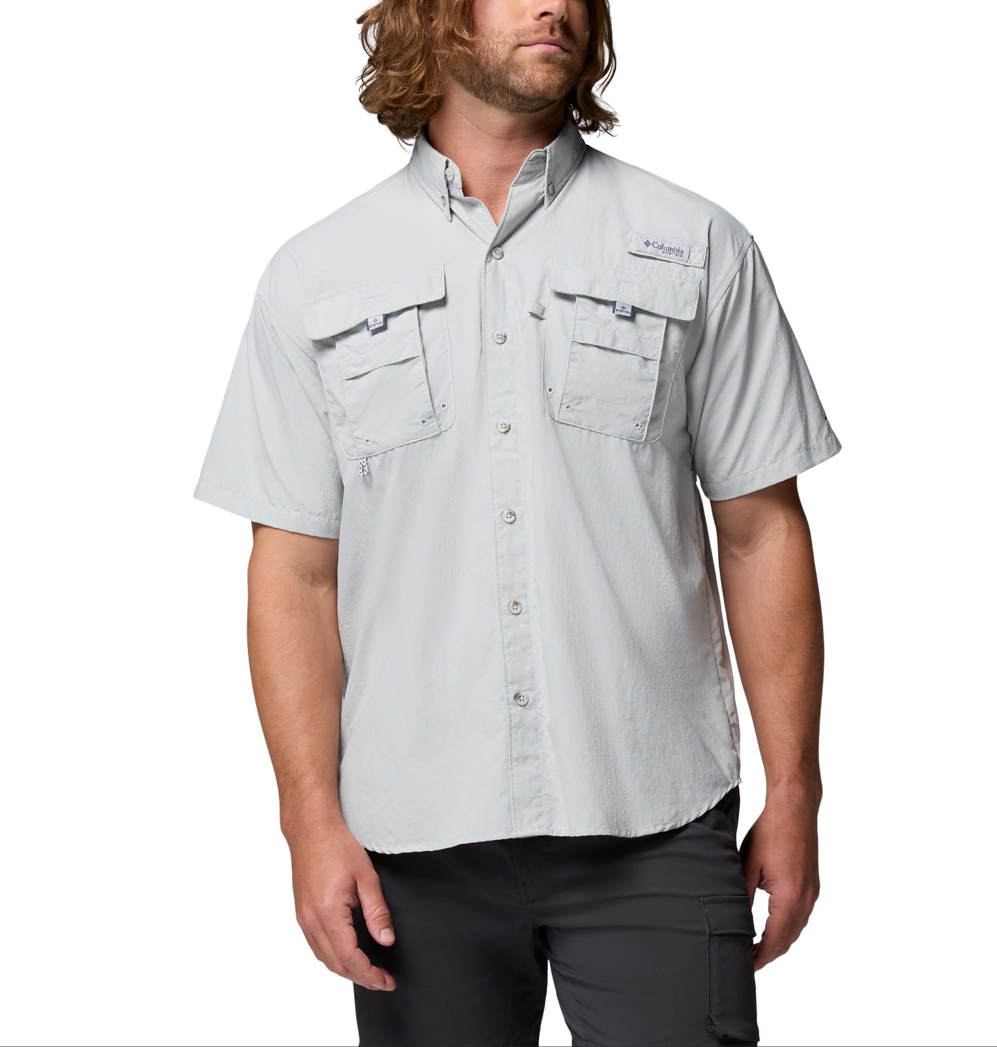 Columbia Woven Shirts XS / Cool Grey Columbia - Men's PFG Bahama™ Short Sleeve Shirt
