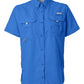 Columbia Woven Shirts XS / Vivid Blue Columbia - Women's PFG Bahama™ Short Sleeve Shirt