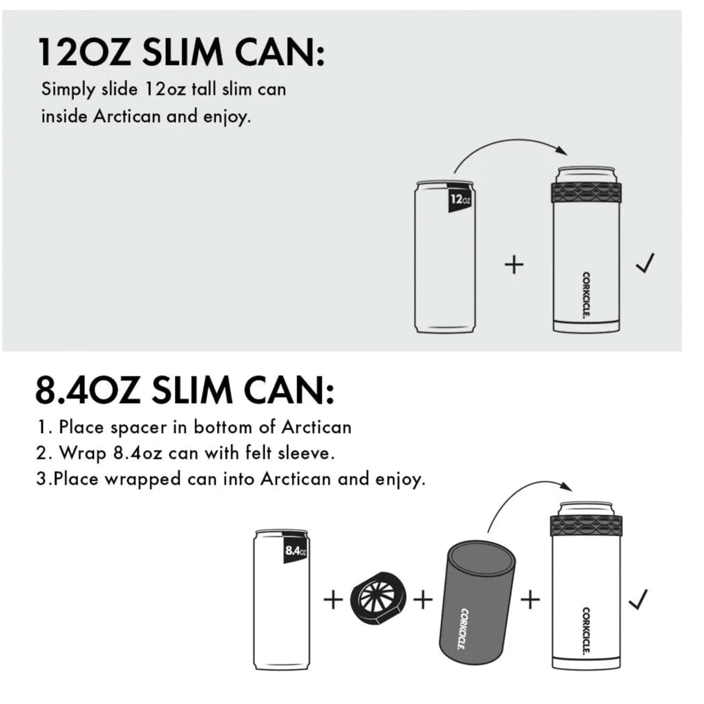 Corkcicle Accessories Corkcicle - Slim Arctican