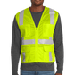 CornerStone Workwear Only CornerStone - Men's ANSI 107 Class 2 Mesh Six-Pocket Zippered Vest