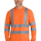 CornerStone Workwear Only CornerStone - Men's ANSI 107 Class 3 Long Sleeve Snag-Resistant Reflective T-Shirt