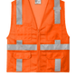 CornerStone Workwear Only S/M / Safety Orange CornerStone - Men's ANSI 107 Class 2 Mesh Six-Pocket Zippered Vest
