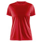 Craft T-Shirts S / Bright Red Craft - Women's Loppet Short Sleeve Tee