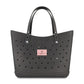 Crocs Bags One Size / Black/Powder Pink Crocs - Large Medium Tote