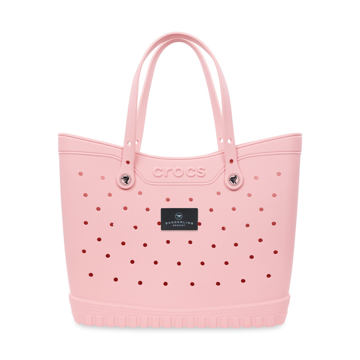 Crocs Bags One Size / Powder Pink/Black Crocs - Large Medium Tote