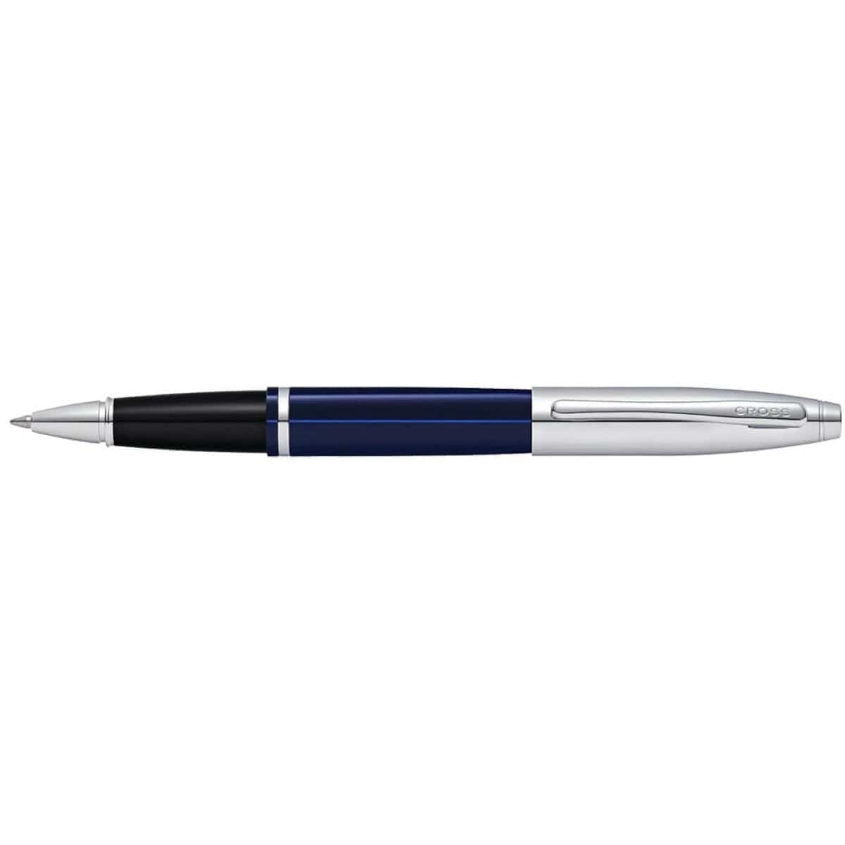 Cross Writing Instruments One Size / Blue Cross - Bailey Chrome & Blue Lacquer Rollerball Pen