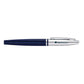 Cross Writing Instruments One Size / Blue Cross - Bailey Chrome & Blue Lacquer Rollerball Pen