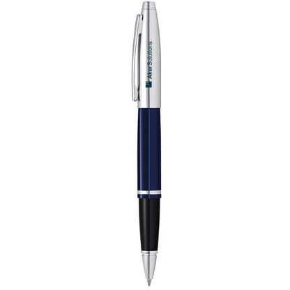 Cross Writing Instruments One Size / Blue Cross - Bailey Chrome & Blue Lacquer Rollerball Pen