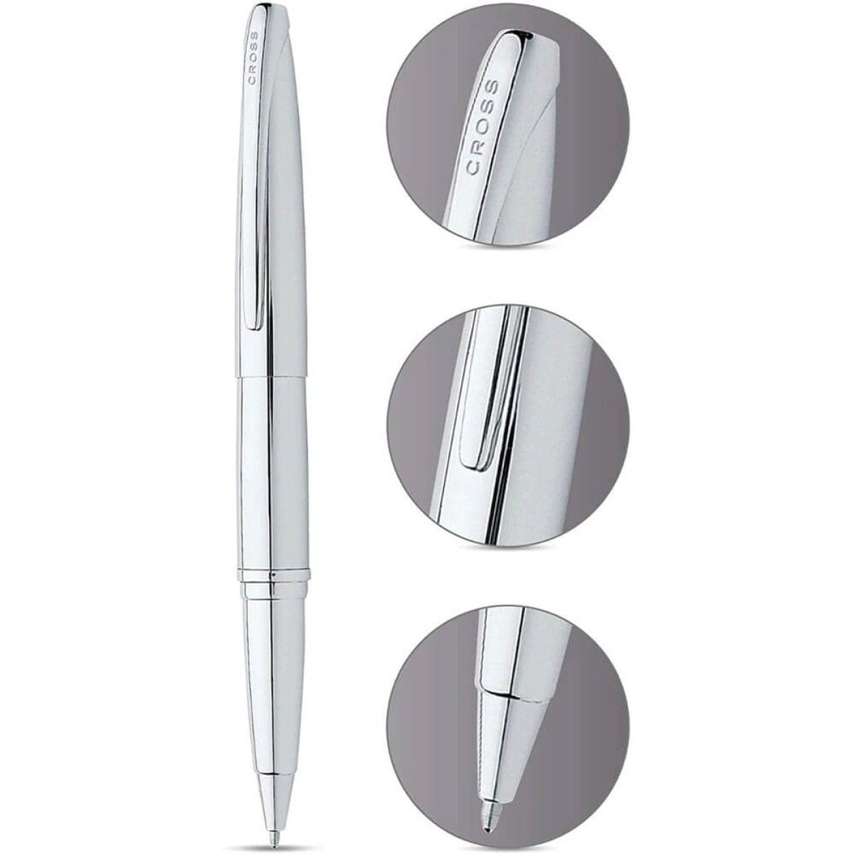 Cross Writing Instruments One Size / Chrome Cross - ATX® Pure Chrome Rollerball Pen