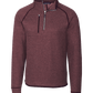 Cutter & Buck Fleece S / Bordeaux Heather Cutter & Buck - Men's Mainsail Half Zip