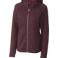 Cutter & Buck Fleece S / Bordeaux Heather Cutter & Buck - Women's Mainsail Hooded Jacket