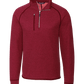 Cutter & Buck Fleece S / Cardinal Red Heather Cutter & Buck - Men's Mainsail Half Zip