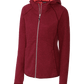 Cutter & Buck Fleece S / Cardinal Red Heather Cutter & Buck - Women's Mainsail Hooded Jacket