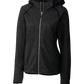 Cutter & Buck Fleece S / Charcoal Heather Cutter & Buck - Women's Mainsail Hooded Jacket