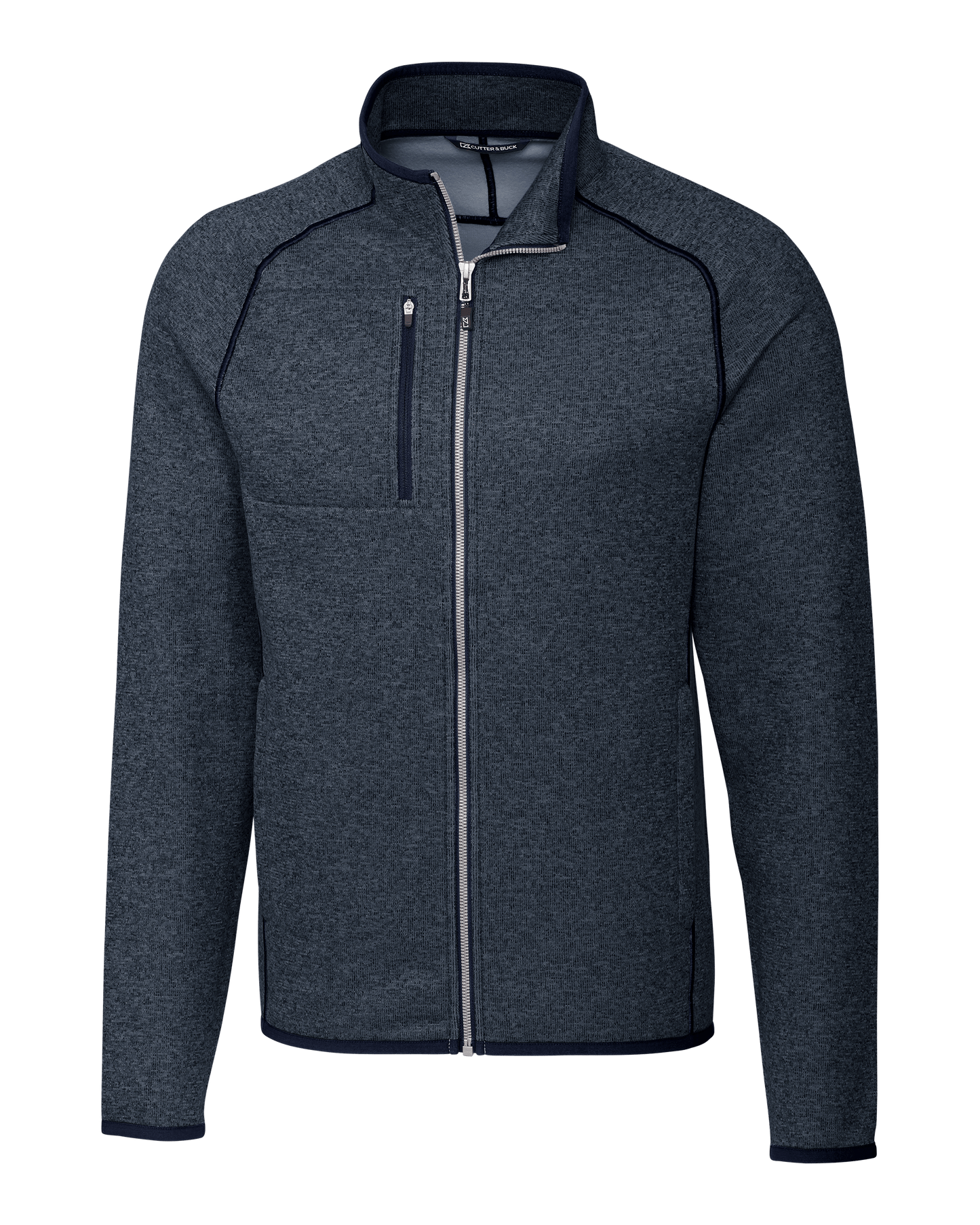 Cutter & Buck Fleece S / Liberty Navy Heather Cutter & Buck - Men's Mainsail Jacket