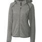 Cutter & Buck Fleece S / Polished Heather Cutter & Buck - Women's Mainsail Hooded Jacket