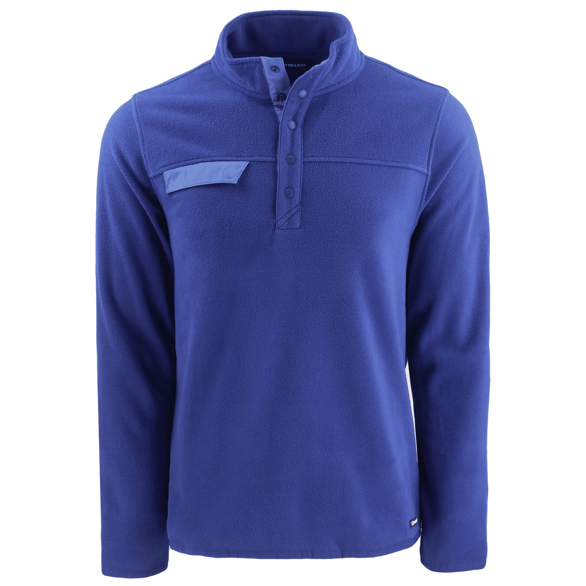 Cutter & Buck - Men's Woodland Recycled Fleece Snap Pullover
