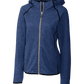 Cutter & Buck Fleece S / Tour Blue Heather Cutter & Buck - Women's Mainsail Hooded Jacket