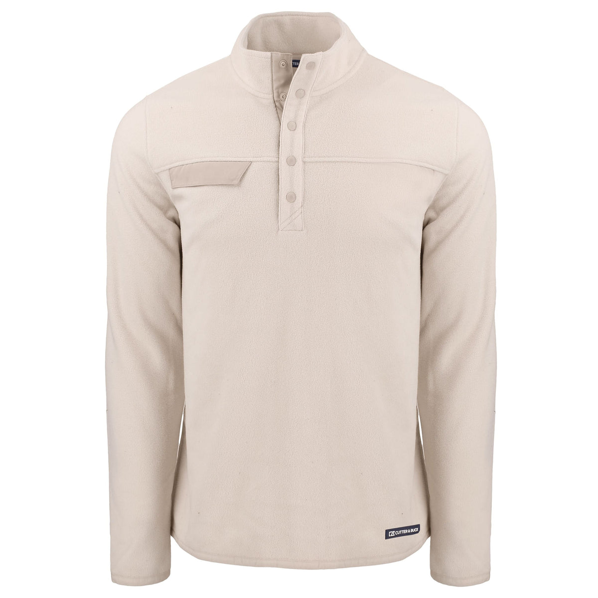 Cutter & Buck - Men's Woodland Recycled Fleece Snap Pullover
