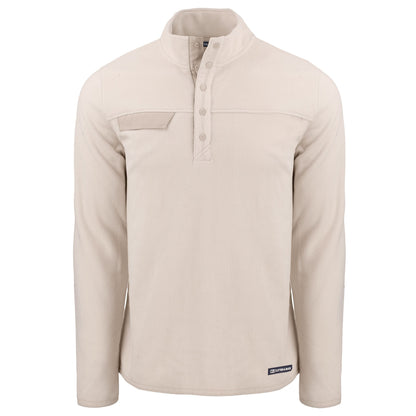 Cutter & Buck - Men's Woodland Recycled Fleece Snap Pullover