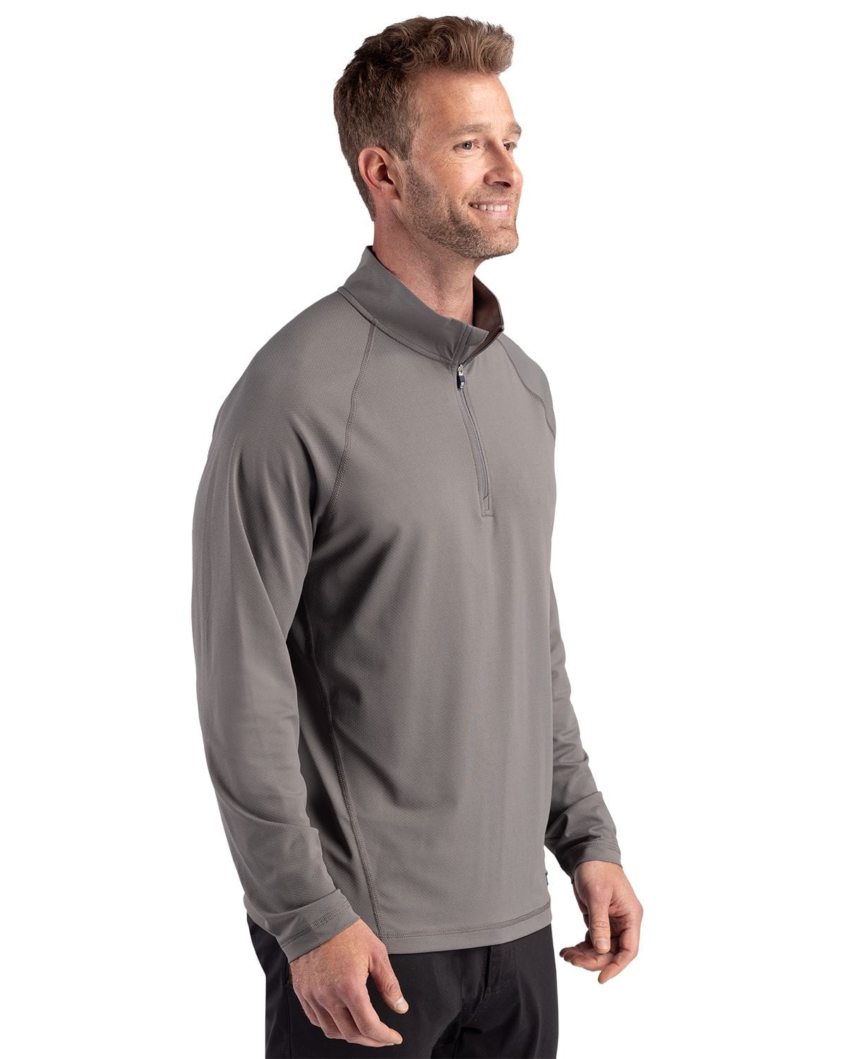 Cutter & Buck Layering Cutter & Buck - Men's Prospect Featherlight Stretch 1/4-Zip