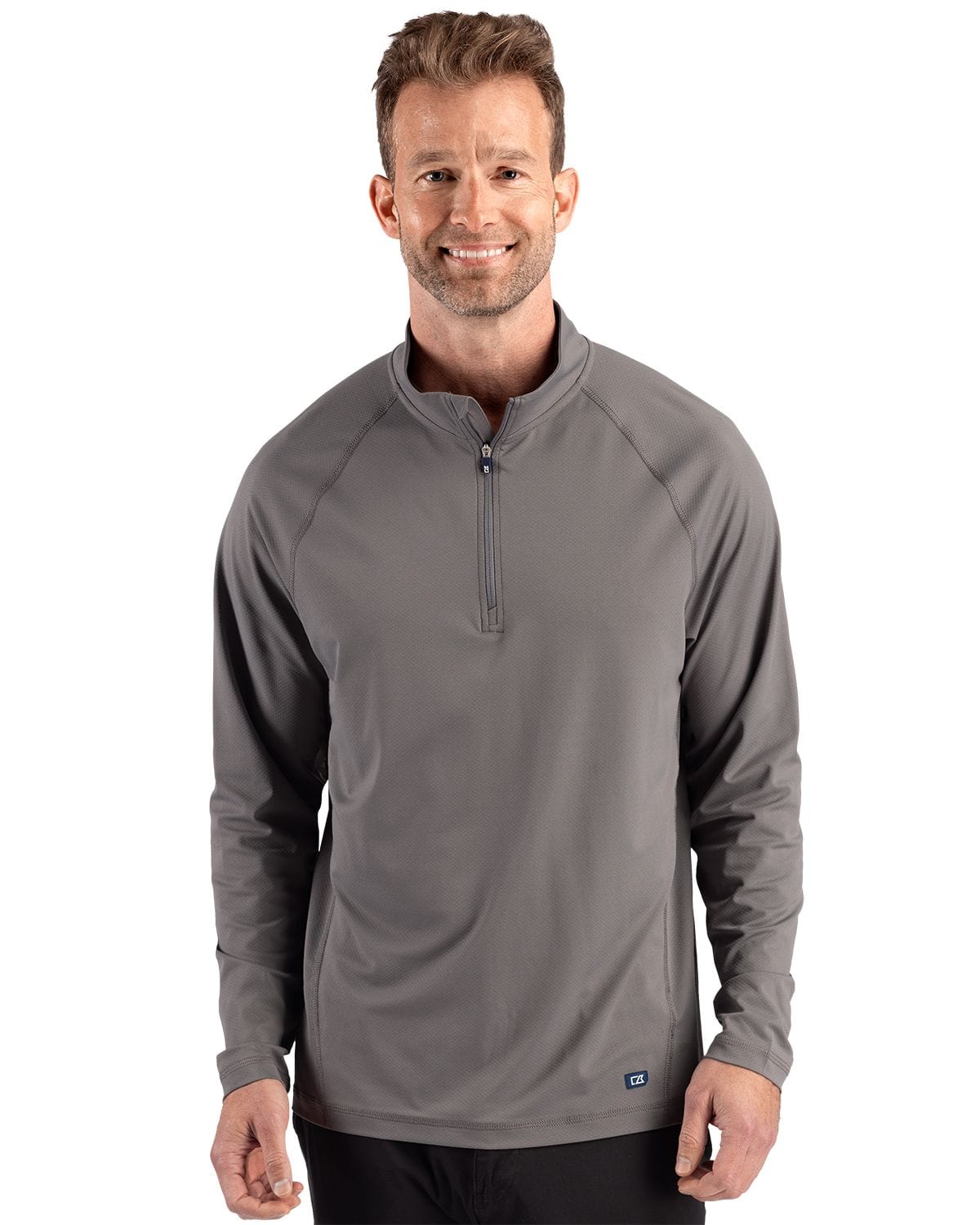 Cutter & Buck Layering Cutter & Buck - Men's Prospect Featherlight Stretch 1/4-Zip