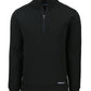 Cutter & Buck Layering S / Black Cutter & Buck - Men's Roam Recycled Quarter Zip Pullover