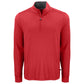 Cutter & Buck Layering S / Cardinal Red Heather Cutter & Buck - Men's Forge Recycled Stretch 1/4-Zip Pullover