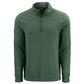 Cutter & Buck Layering S / Dark Hunter Heather Cutter & Buck - Men's Forge Recycled Stretch 1/4-Zip Pullover