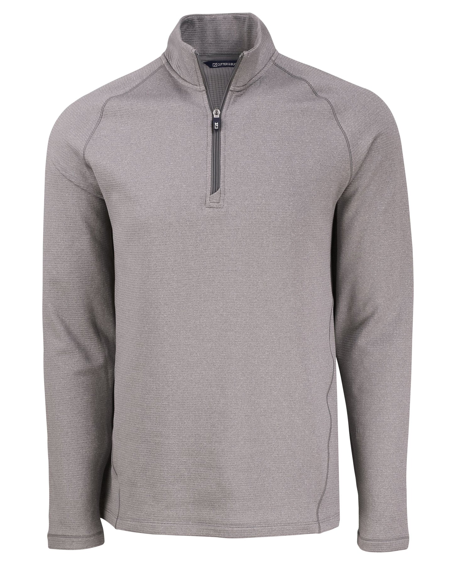 Cutter & Buck Layering S / Elemental Grey Heather Cutter & Buck - Men's Peshastin Fleece Recycled Half Zip Pullover