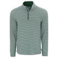Cutter & Buck Layering S / Hunter/White Cutter & Buck - Men's Forge Recycled Stretch Double Stripe 1/4-Zip Pullover