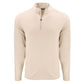 Cutter & Buck Layering S / Wheat Cutter & Buck - Men's Coastline Epic Comfort Recycled Quarter-Zip