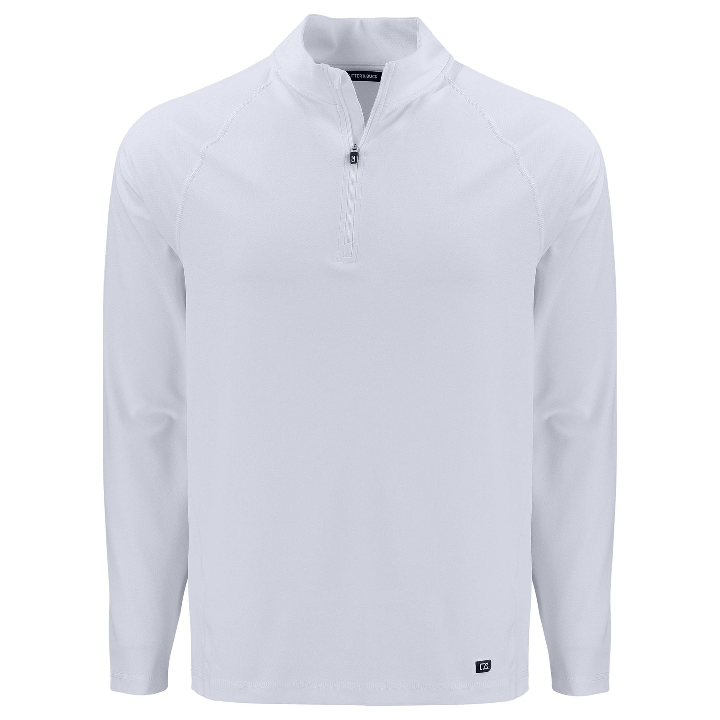 Cutter & Buck Layering S / White Cutter & Buck - Men's Prospect Featherlight Stretch 1/4-Zip