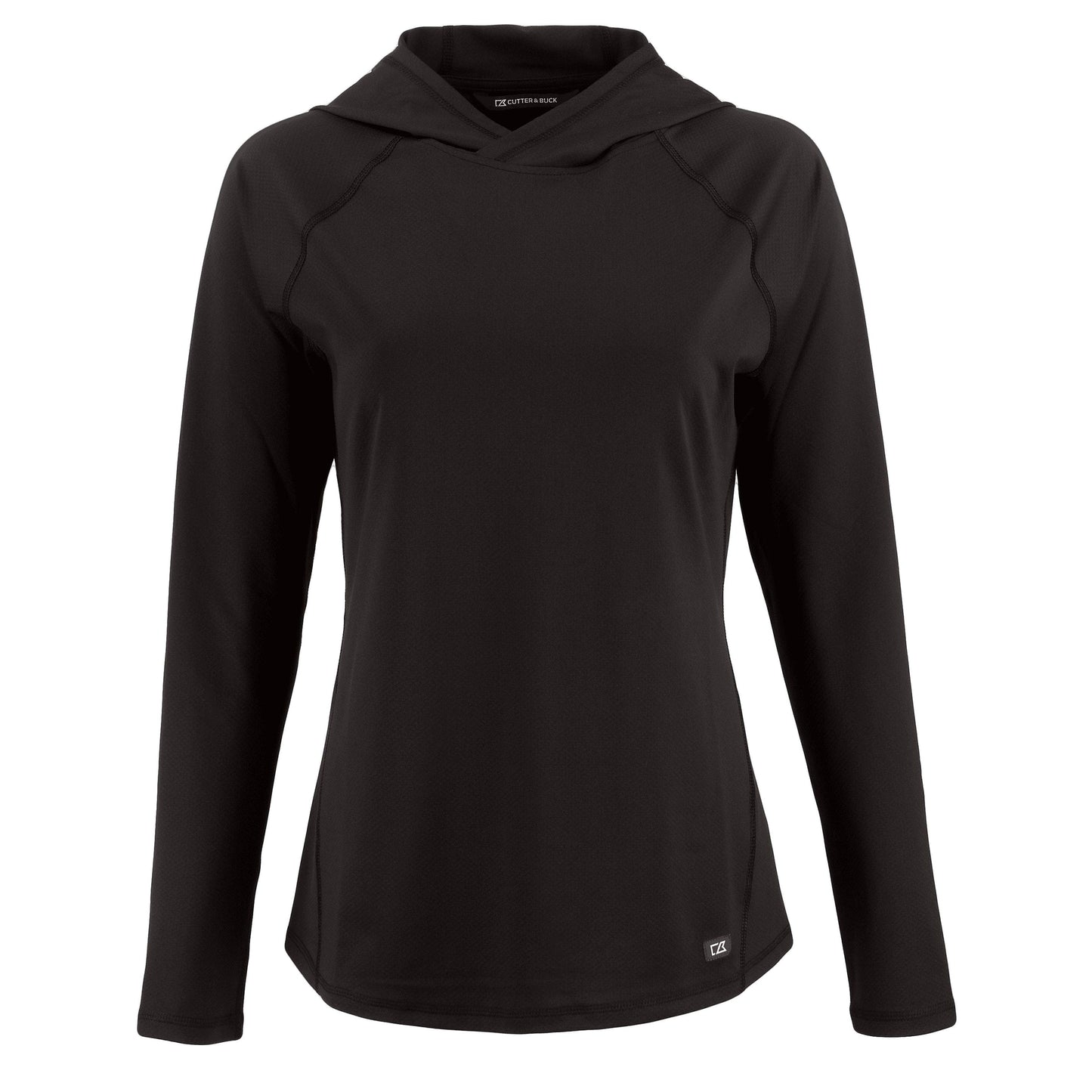 Cutter & Buck Layering XS / Black Cutter & Buck - Women's Prospect Featherlight Stretch Hooded Pullover