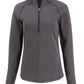 Cutter & Buck Layering XS / Black Heather Cutter & Buck - Women's Peshastin Fleece Recycled Half Zip Pullover