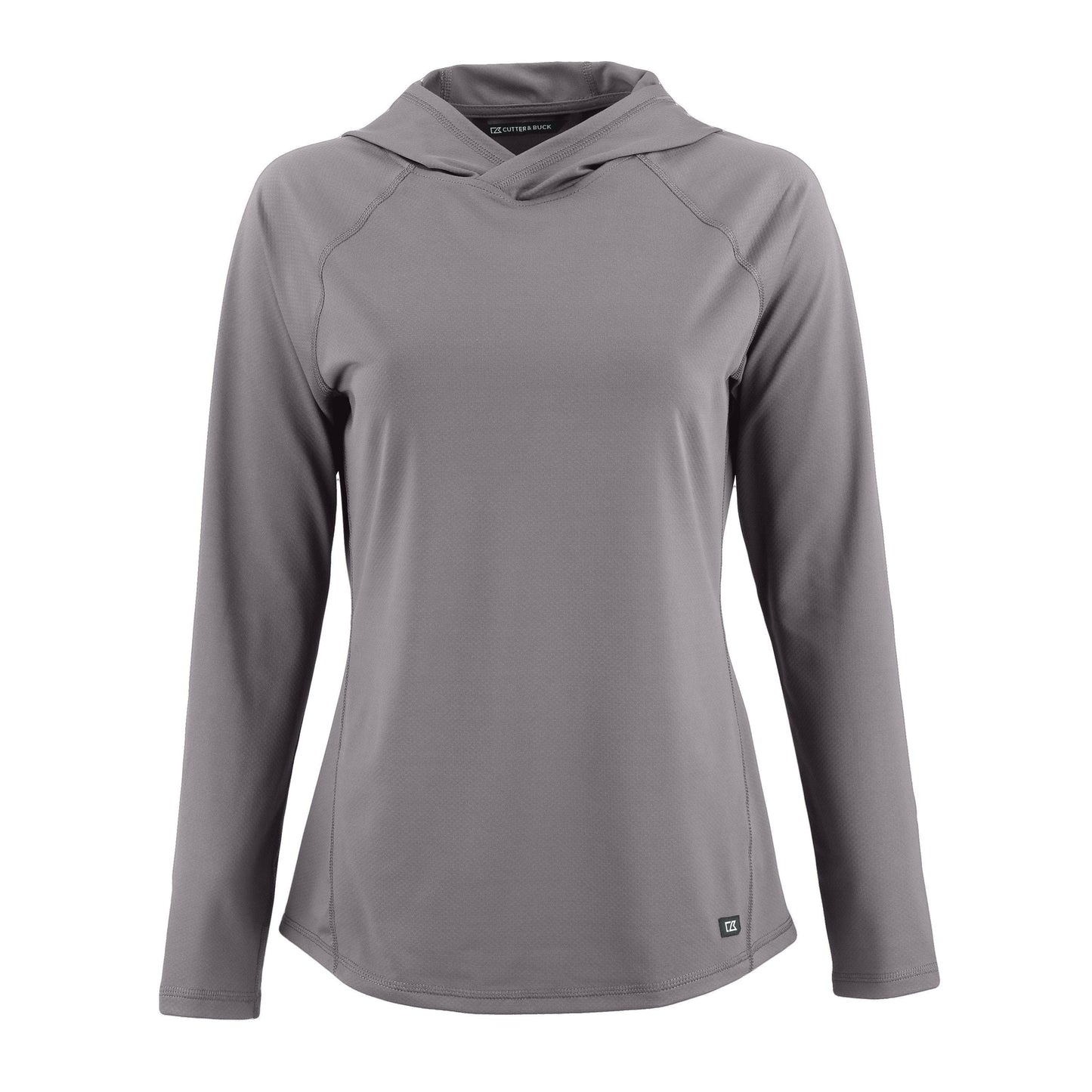 Cutter & Buck Layering XS / Elemental Grey Cutter & Buck - Women's Prospect Featherlight Stretch Hooded Pullover