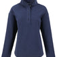 Cutter & Buck Layering XS / Navy Blue Cutter & Buck - Women's Hunt's Point Textured Fleece Recycled Snap Pullover