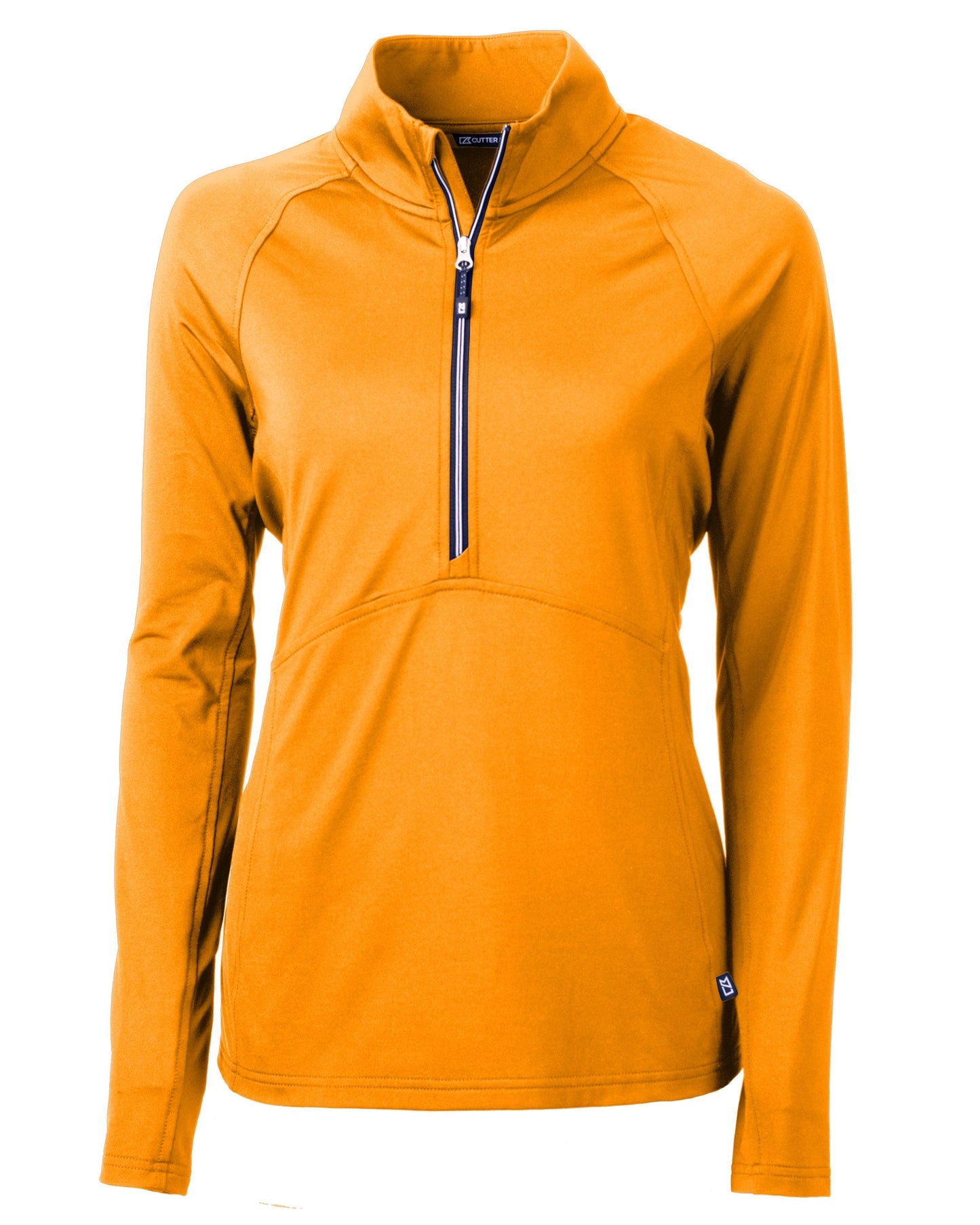 Cutter & Buck Layering XS / Orange Burst Cutter & Buck - Women's Adapt Eco Knit Half Zip Pullover