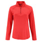Cutter & Buck Layering XS / Red Cutter & Buck - Women's Coastline Epic Comfort Recycled Quarter-Zip
