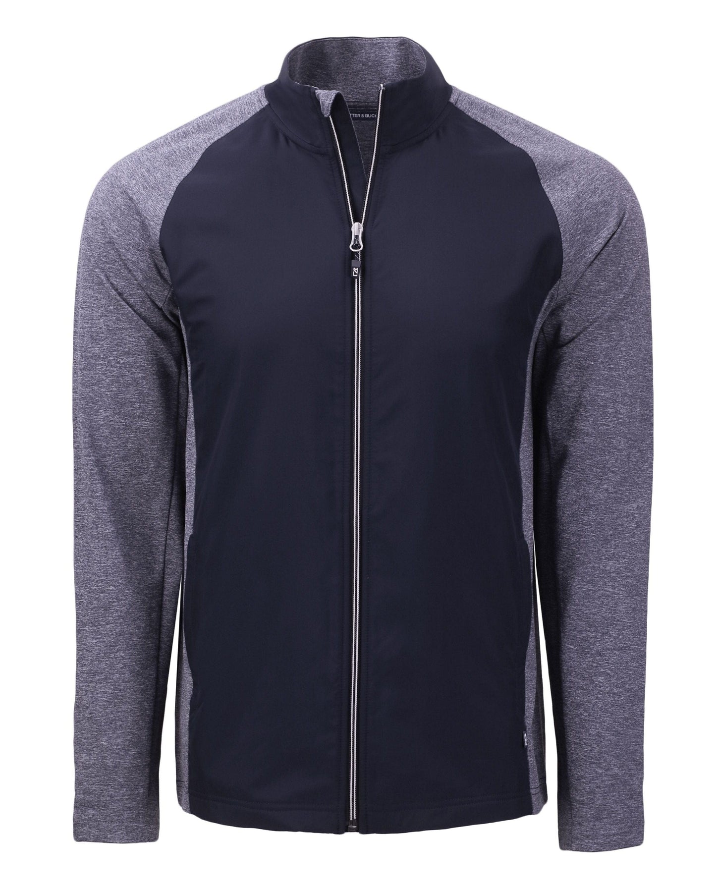 Cutter & Buck - Men's Adapt Eco Knit Hybrid Recycled Full-Zip Jacket (Reg)